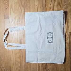 BN Gucci large reusable canvas fabric tote bag